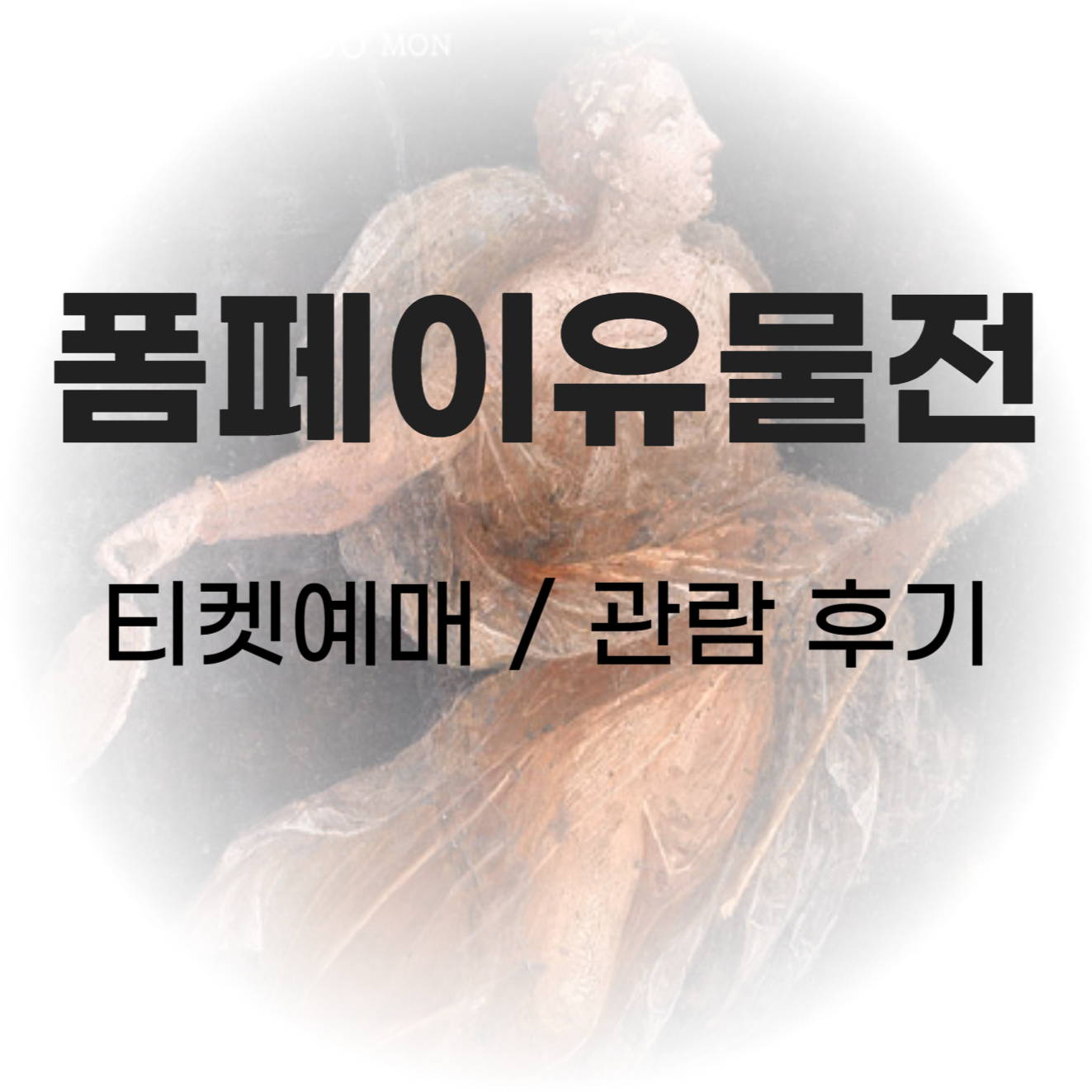 &#39;폼페이유물전&#39; 티켓 할인 예매방법 및 전시관람 후기