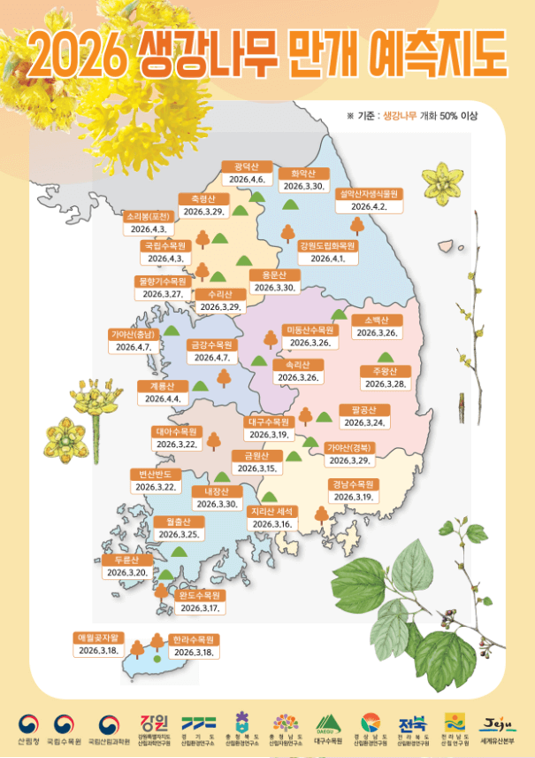 꽃 개화시기