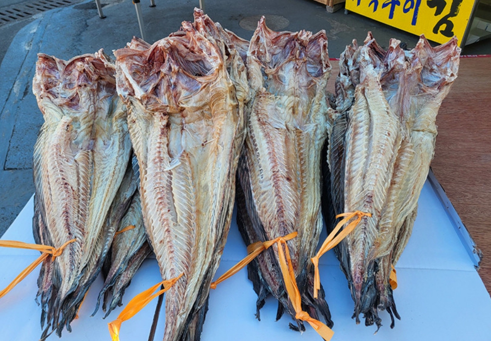 반 건조 물메기포