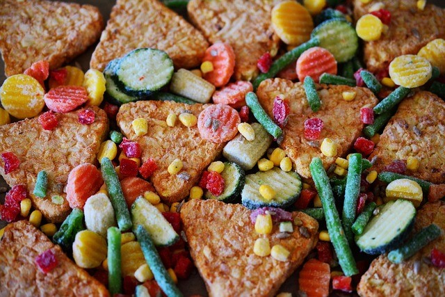 당분이 포함된 음식 모습