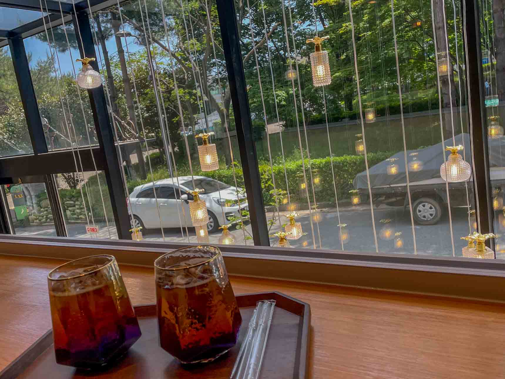 광주 삼각동 카페 고은