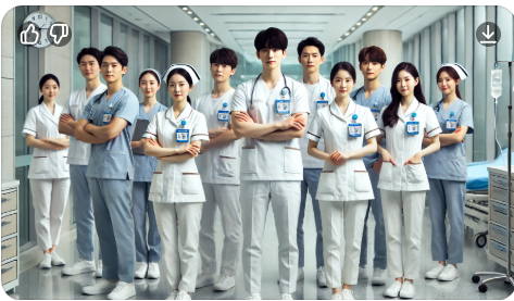 조직적인 간호사 팀의 모습