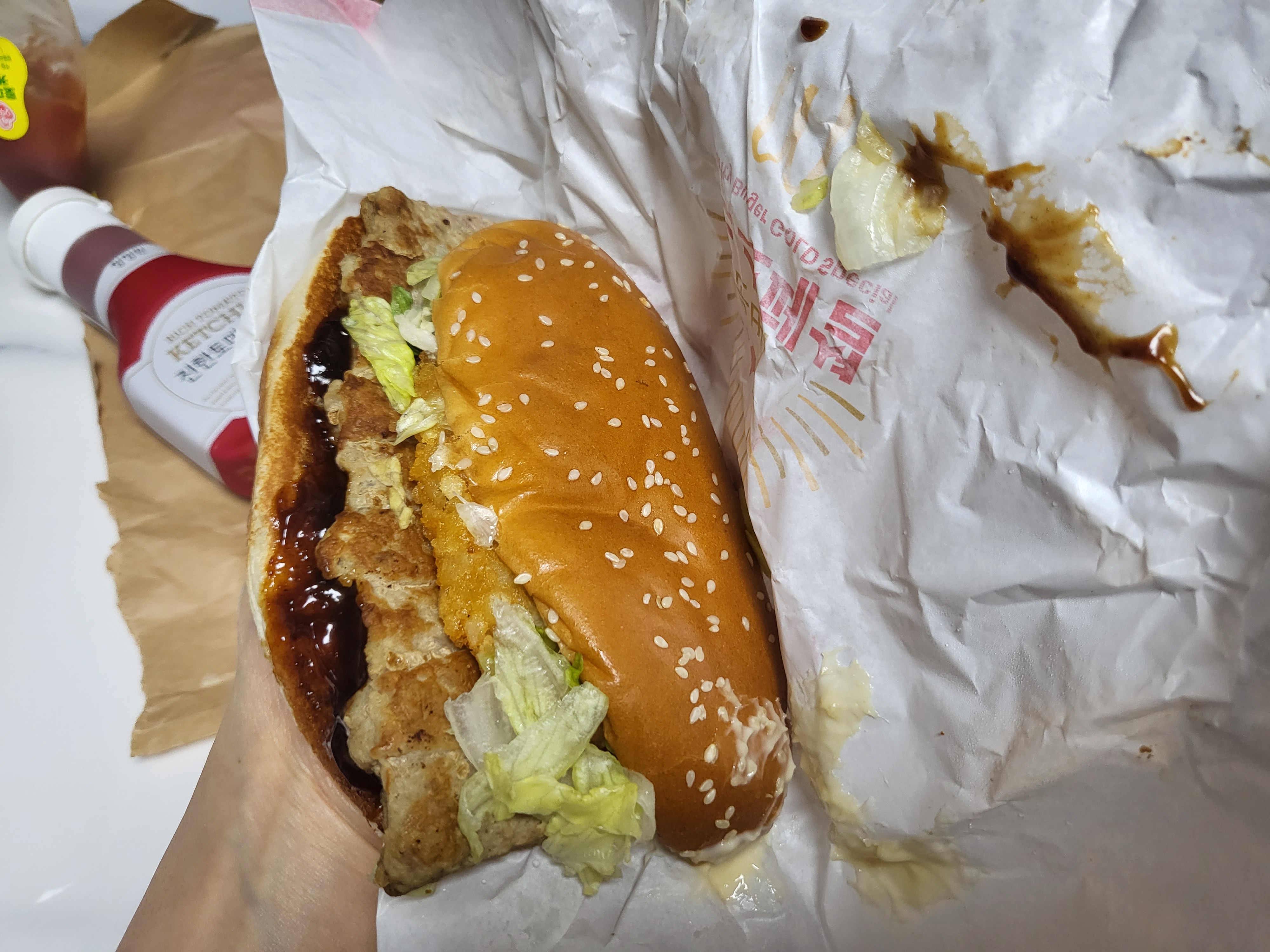 맥도날드 동수원GSDT점 행운골드버거외 후기-19