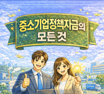 정부 지원받는 법! 중소기업 정책자금 안내, 창업&middot;긴급&middot;성장&middot;수출 지원금