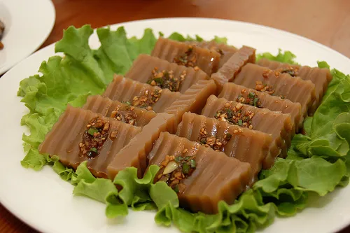 도토리묵 만드는법