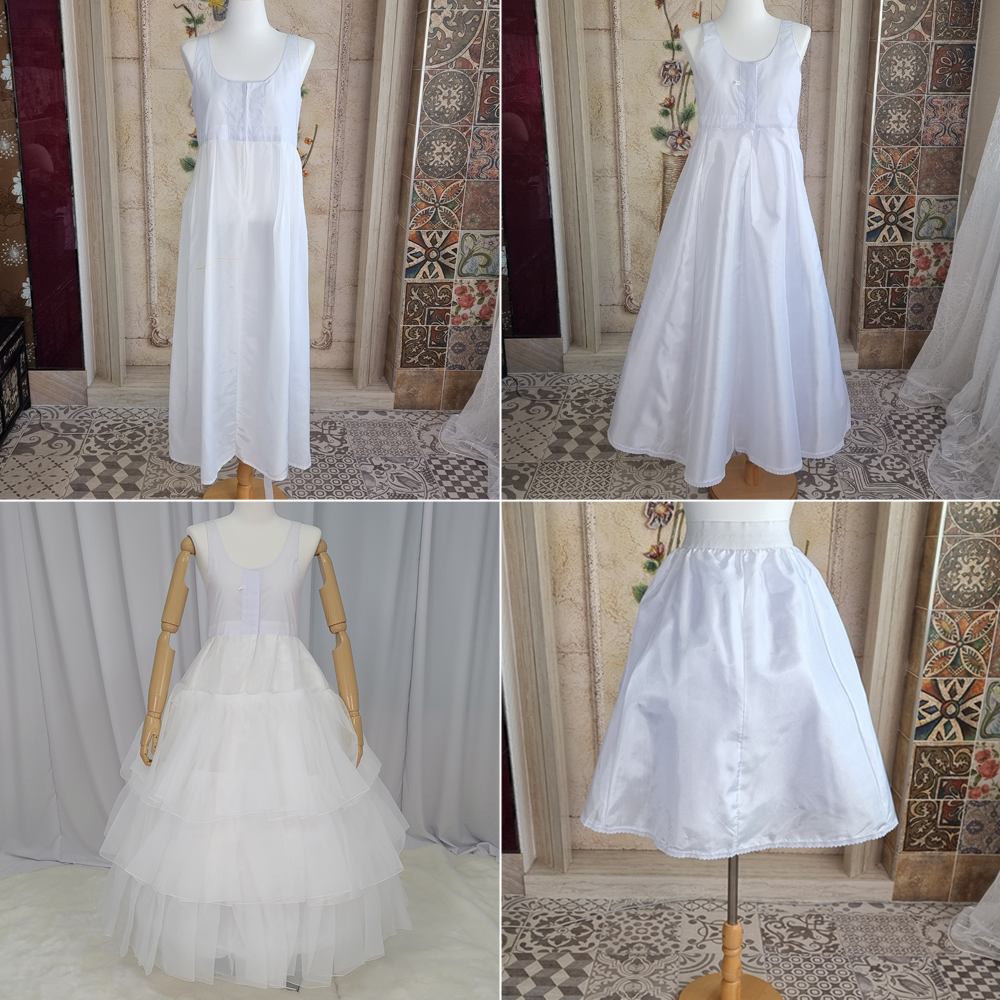 여자한복 속치마 모음전 여성 혼주 신부 결혼식 행사 인조 물실크 명주 캉캉 원피스 성인