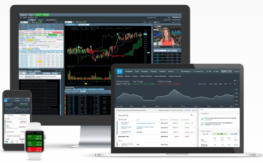 찰스슈왑 증권거래 시스템