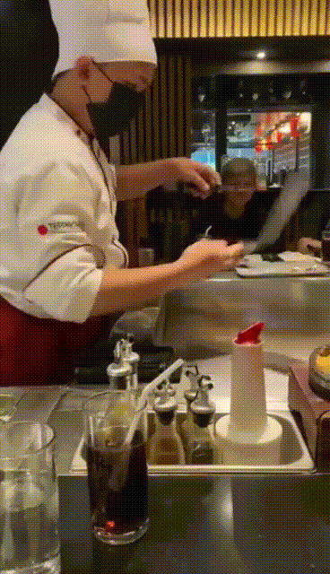 필리핀 마닐라 맛집 데판야 (Teppanya) - 철판 퍼포먼스