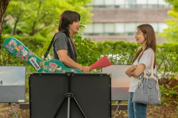 권상우와 문채원의 만남