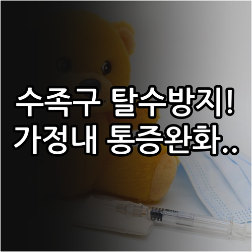 영주 수족구 탈수 예방 음식과 가정 ..