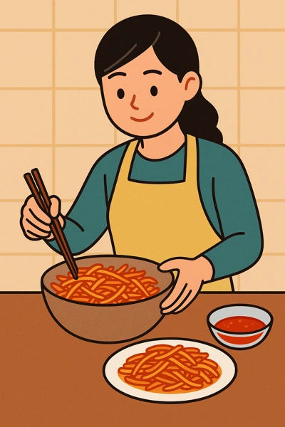 도라지무침 레시피와 맛있게 무치는 법5