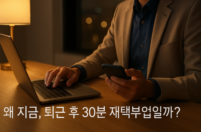 퇴근후30분재택부업