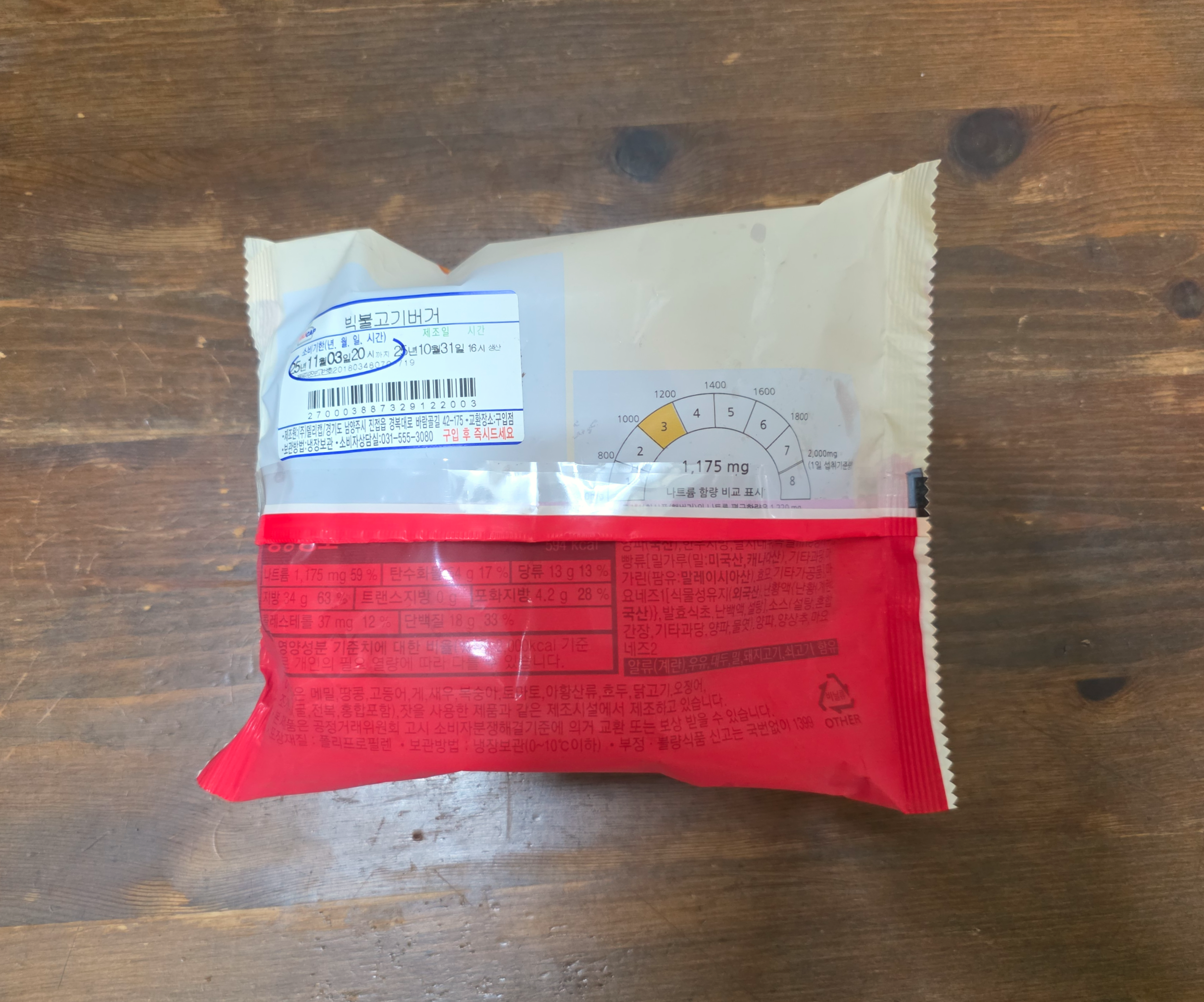 gs25빅불고기버거