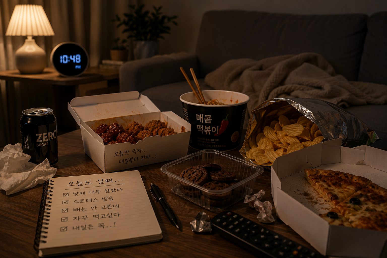 왜 밤만 되면 식욕 조절 호르몬이 통제 불능이 될까?