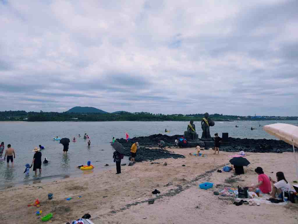 가족여행 제주 해수욕장