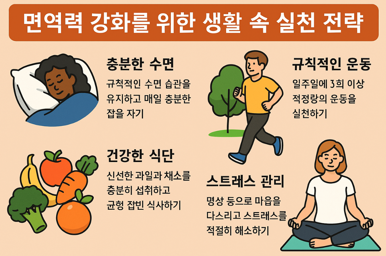 면역력 강화 관련 사진