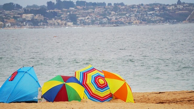 해변 파라솔