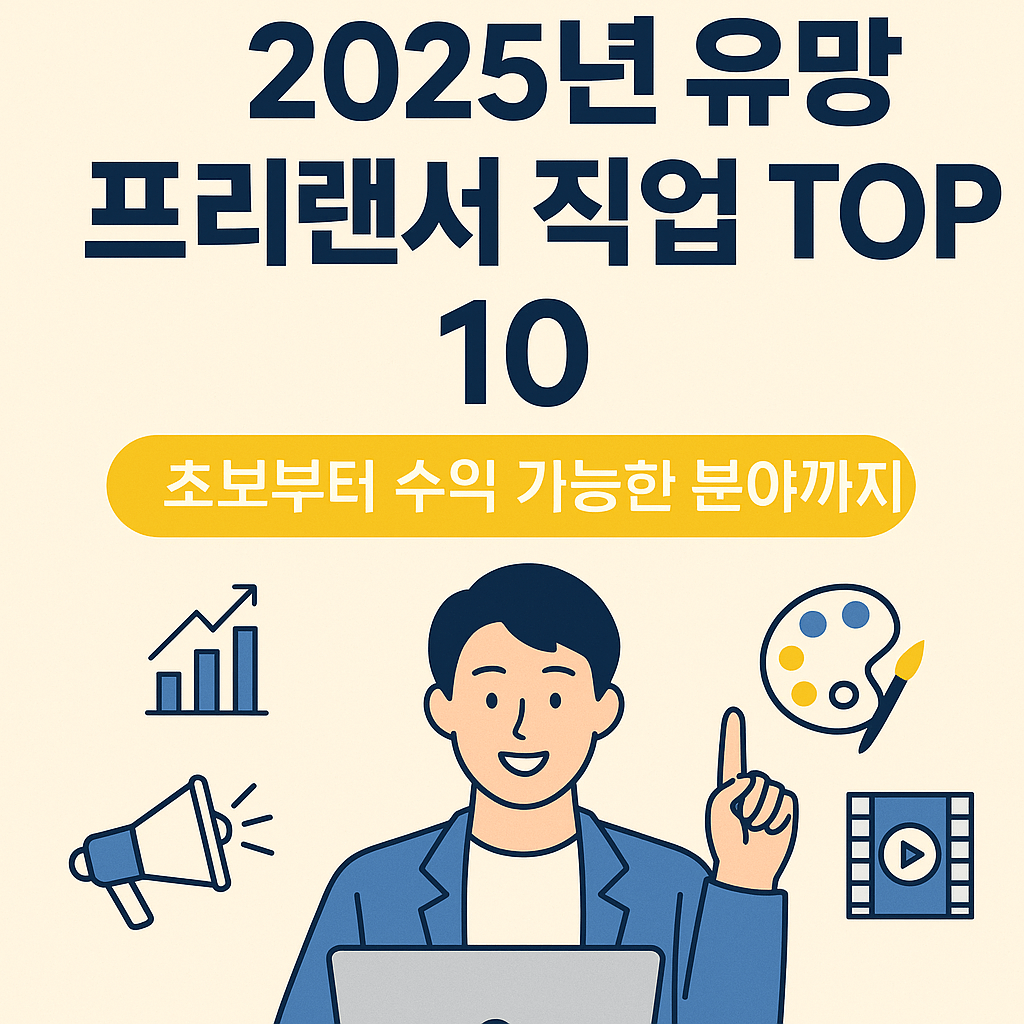 유망 프리랜서 직업