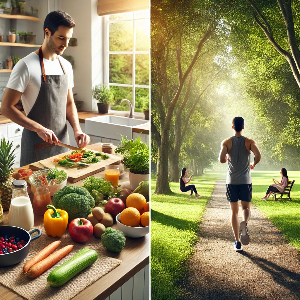 콜레스테롤 낮추기 위한 식습관,운동 관련 이미지