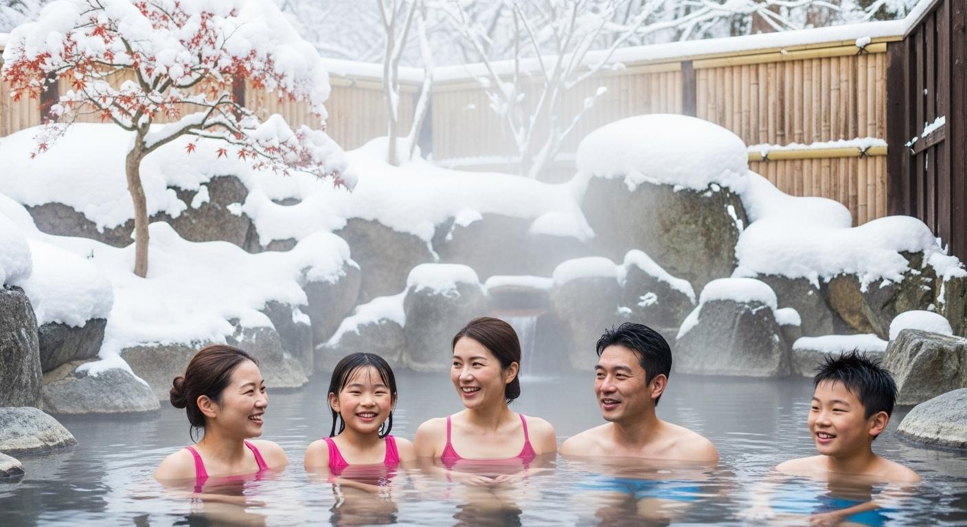 국내겨울가족 온천여행 추천