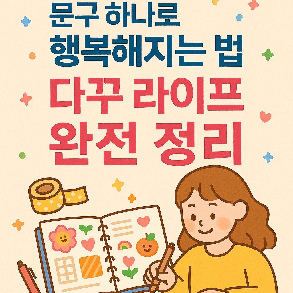 다꾸(다이어리 꾸미기)