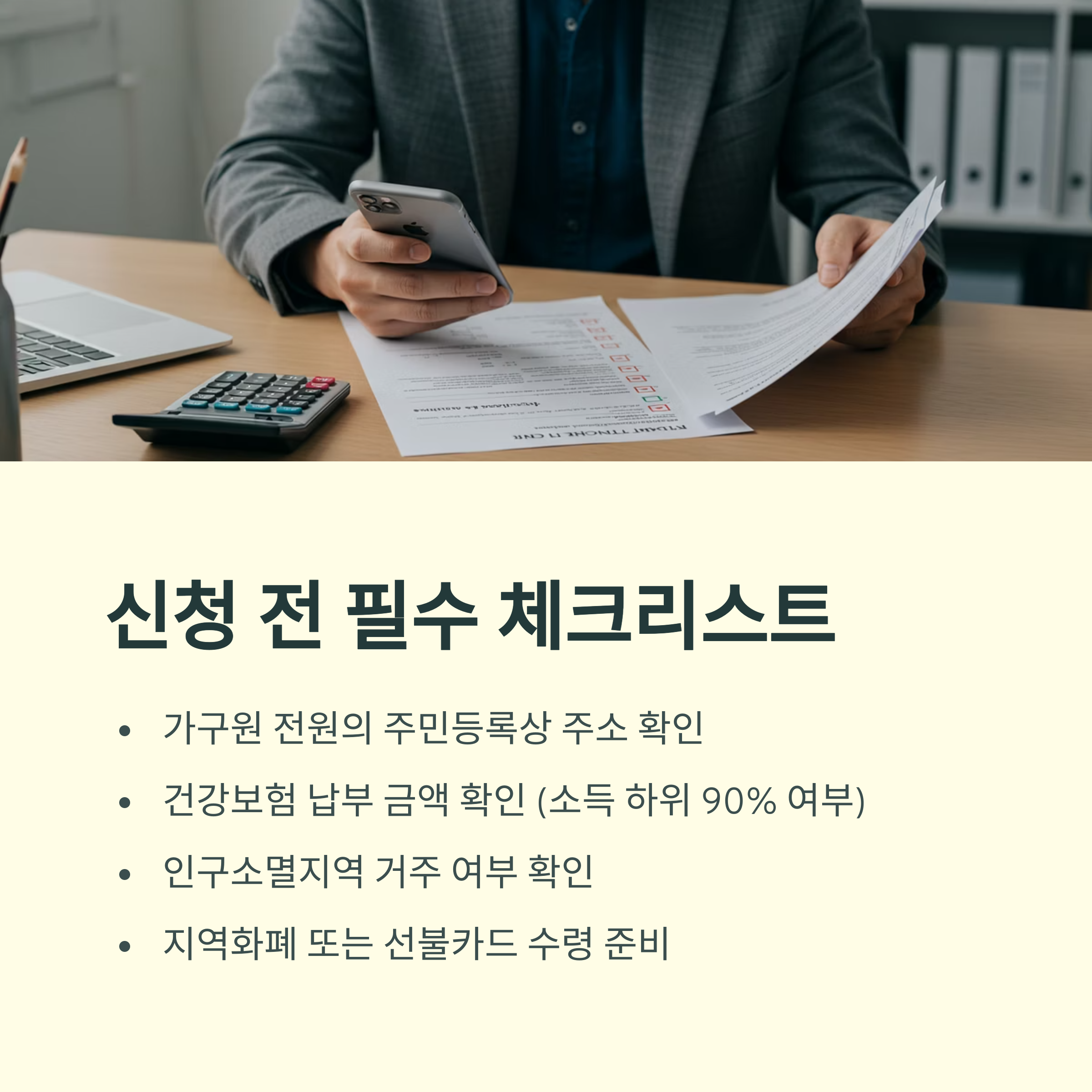 민생회복금 4인 가구 208만