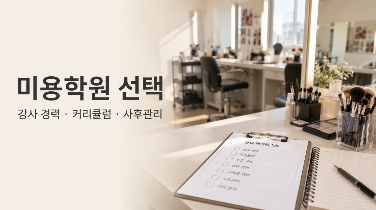 미용학원선택 사진
