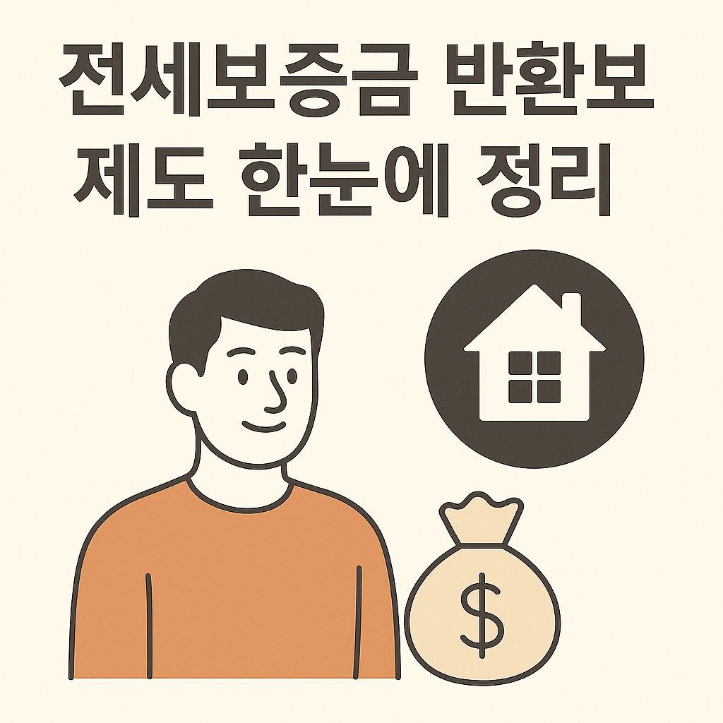 전세보증금 반환보증 제도 한눈에 정리