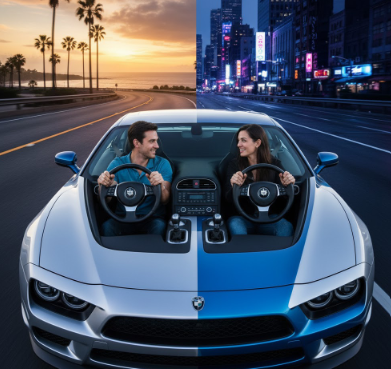 핸들 위치 역사적 배경 관련 사진