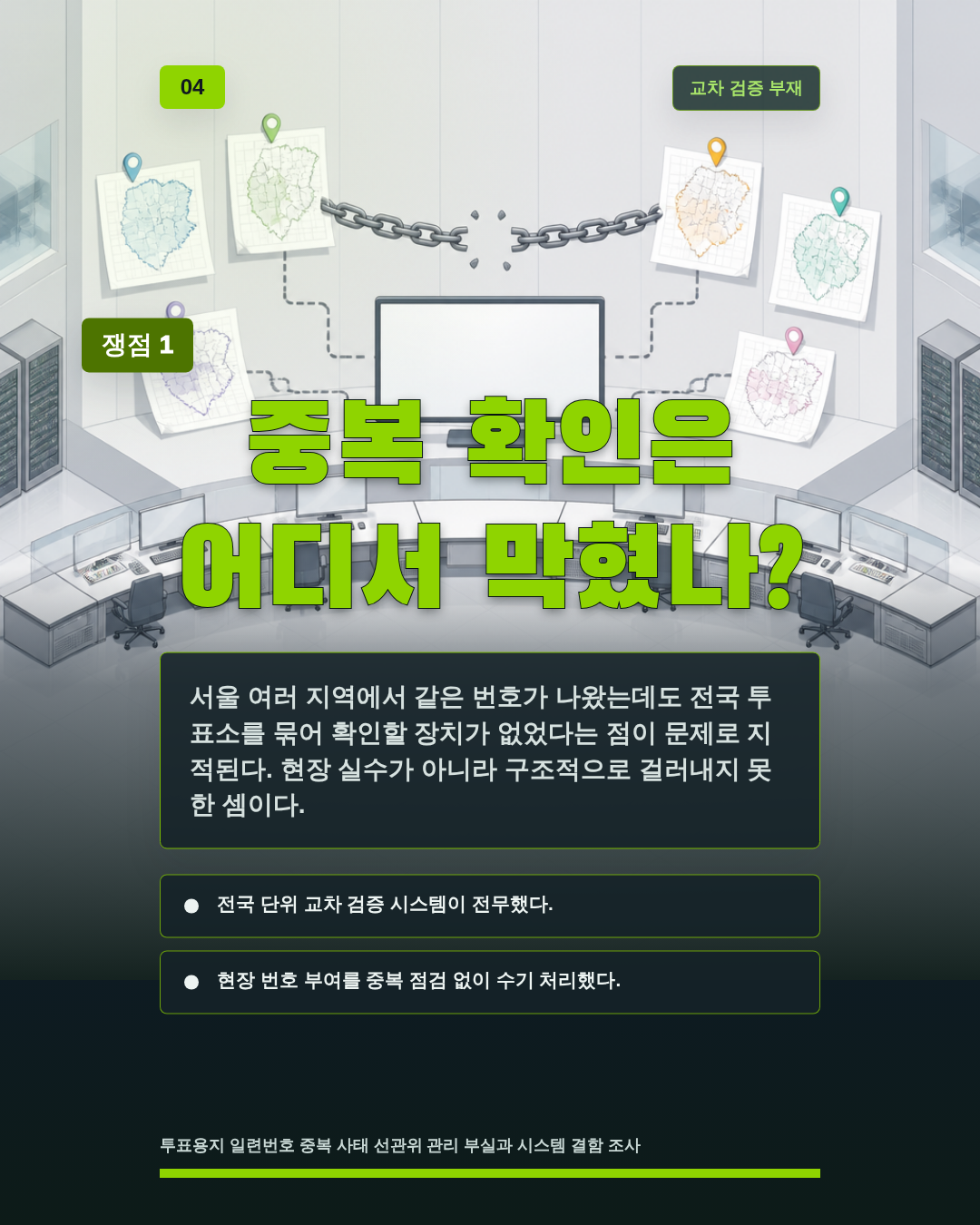 중복 확인은 어디서 막혔나?