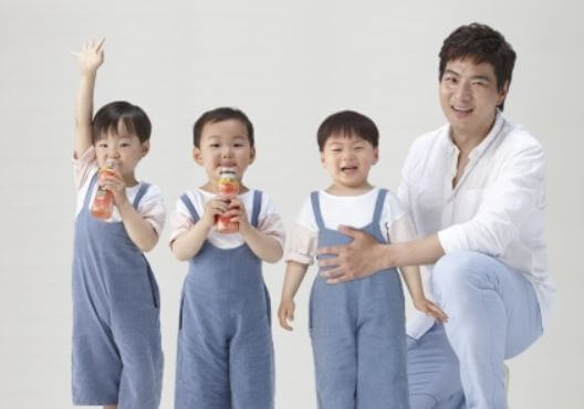 송일국 삼둥이 대한 민국 만세