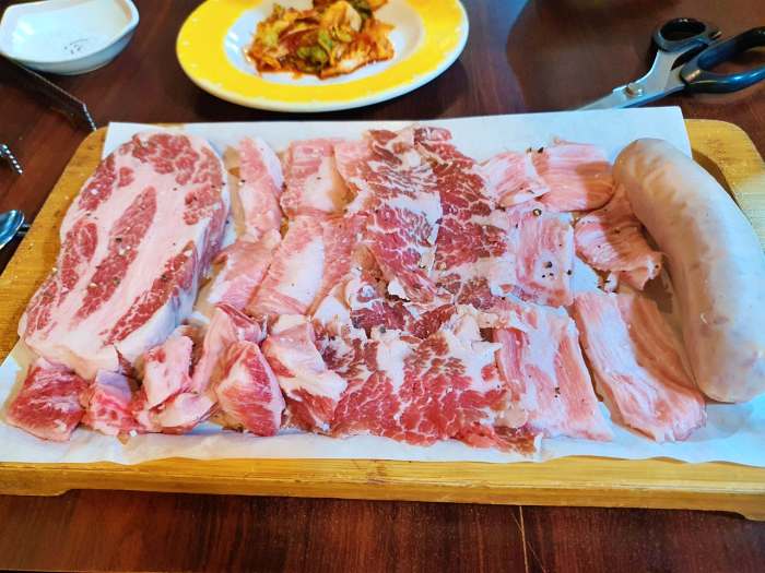 생방송 오늘저녁 대전 한정판 도끼 등갈비 맛집