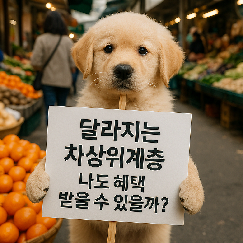 2025년 차상위계층 혜택: 10월부터 달라지는 모든 것