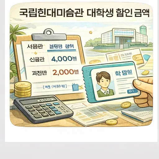 국립현대 미술관 대학생 할인&#44; 국립현대 미술관 대학생 할인 금액&#44; 국립현대 미술관 대학생 할인 방법 3