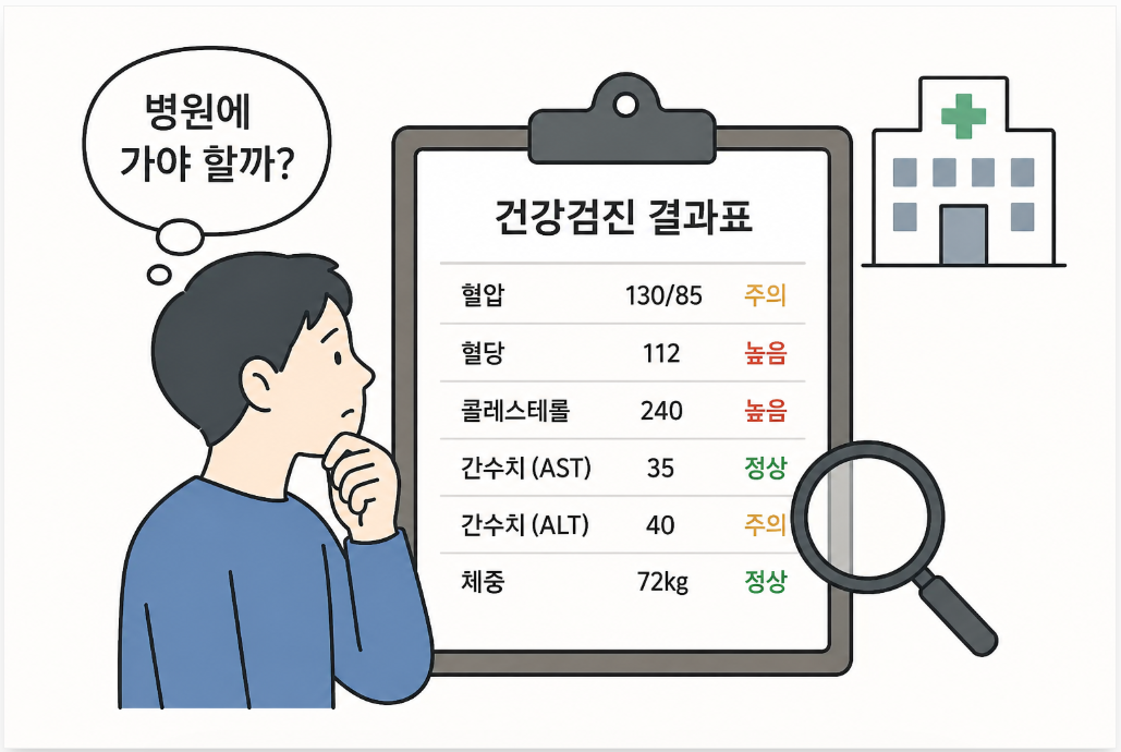 건강검진 결과표