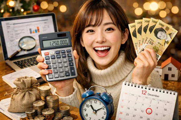 세금 환급을 기대하는 표정