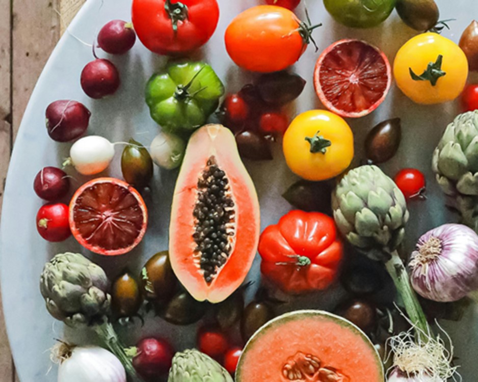 어린이비타민 다양한 과일들