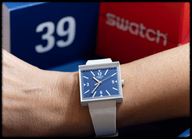 스와치 한정판 시계