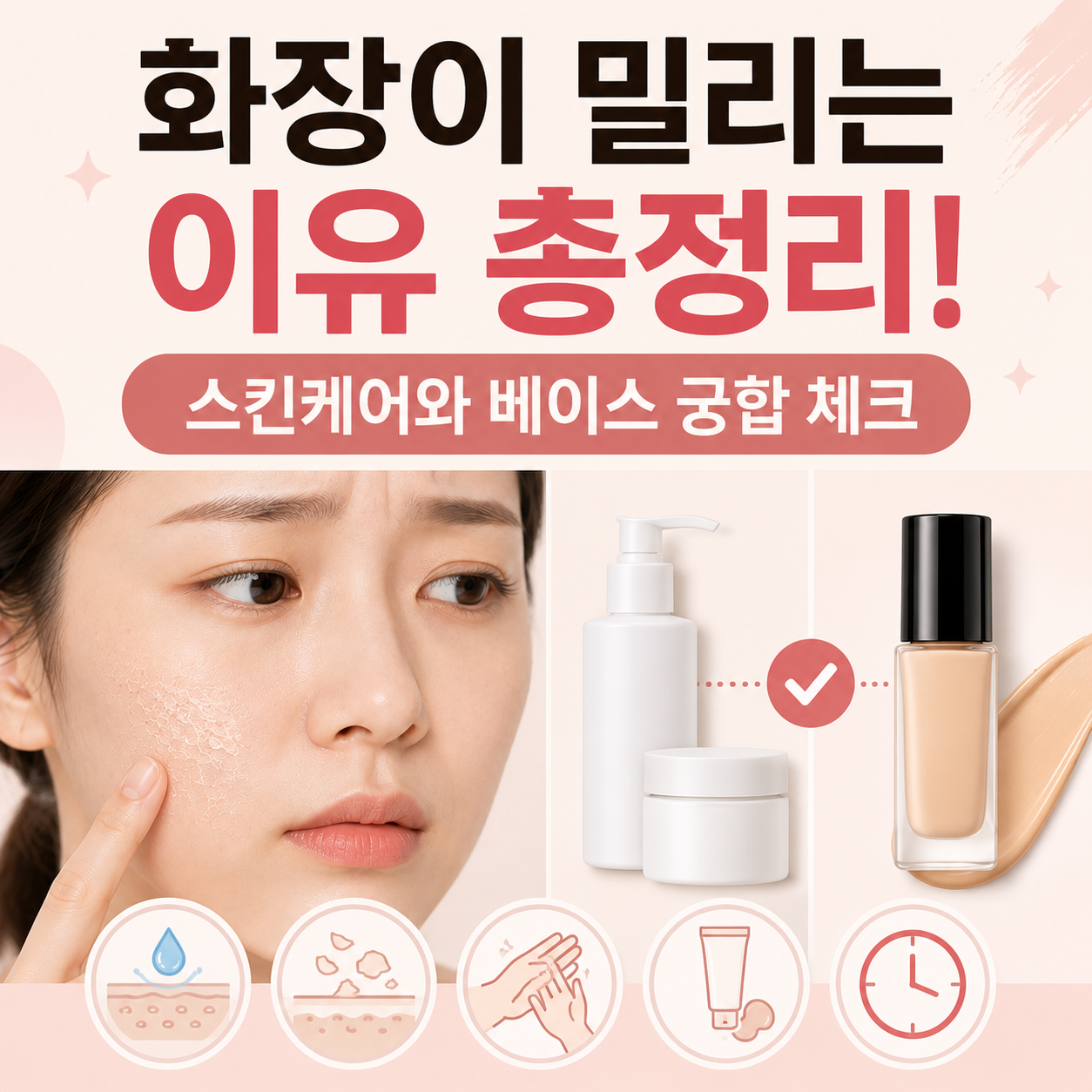 화장이 밀리는 이유