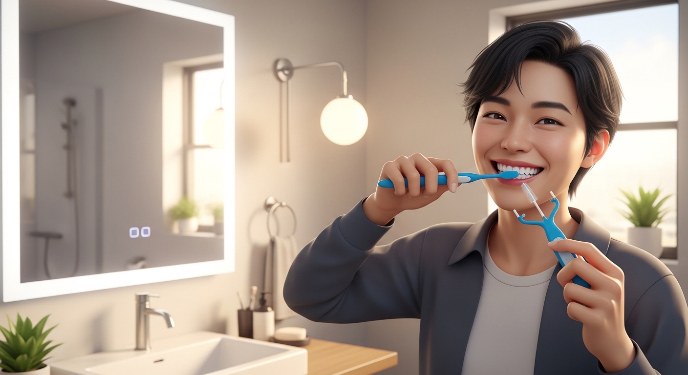 나에게 맞는 치아 사이 관리 도구 찾기 