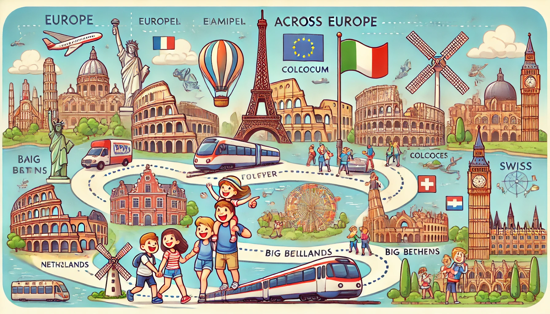 유럽여행 효율적인 이동동선