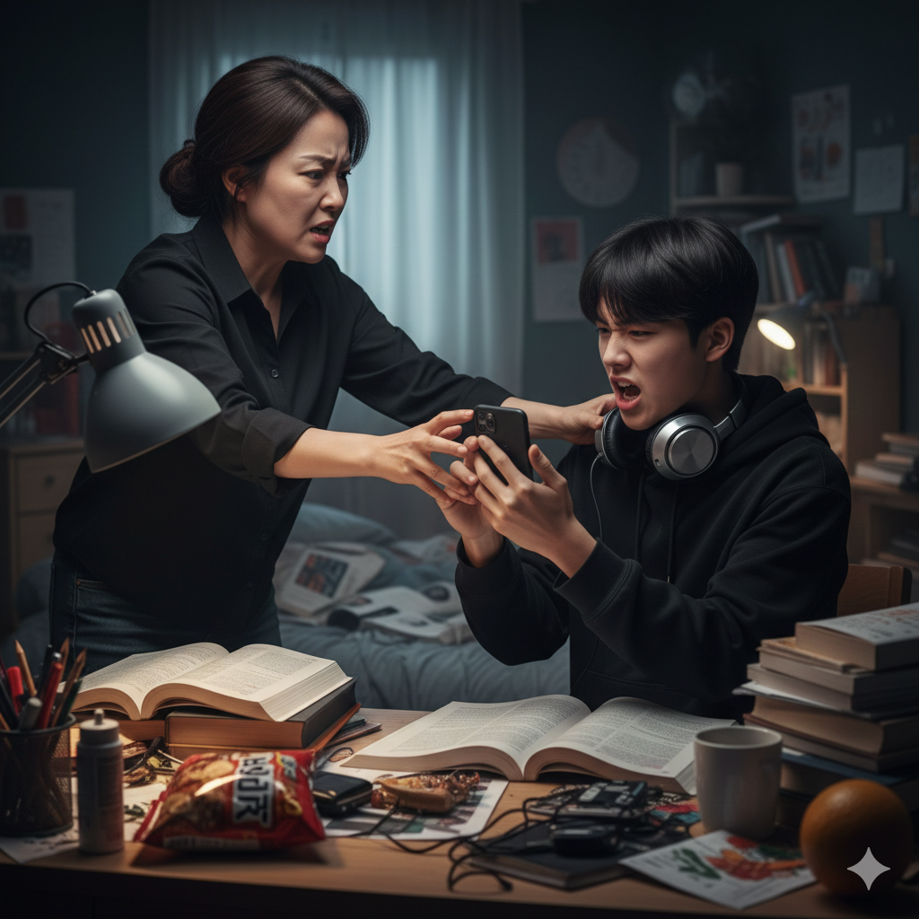 사춘기 자녀의 반항 3