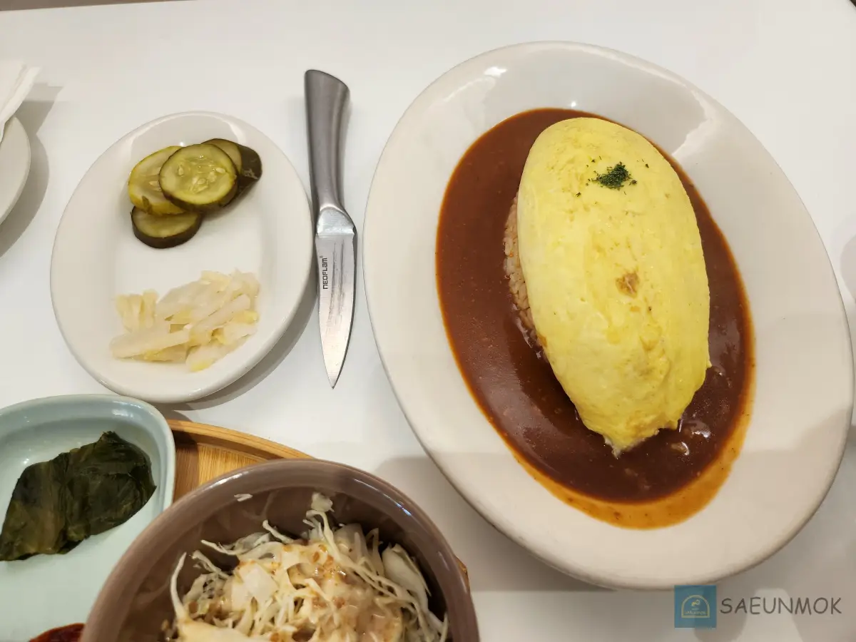 경주-황리단길-우직-오므라이스