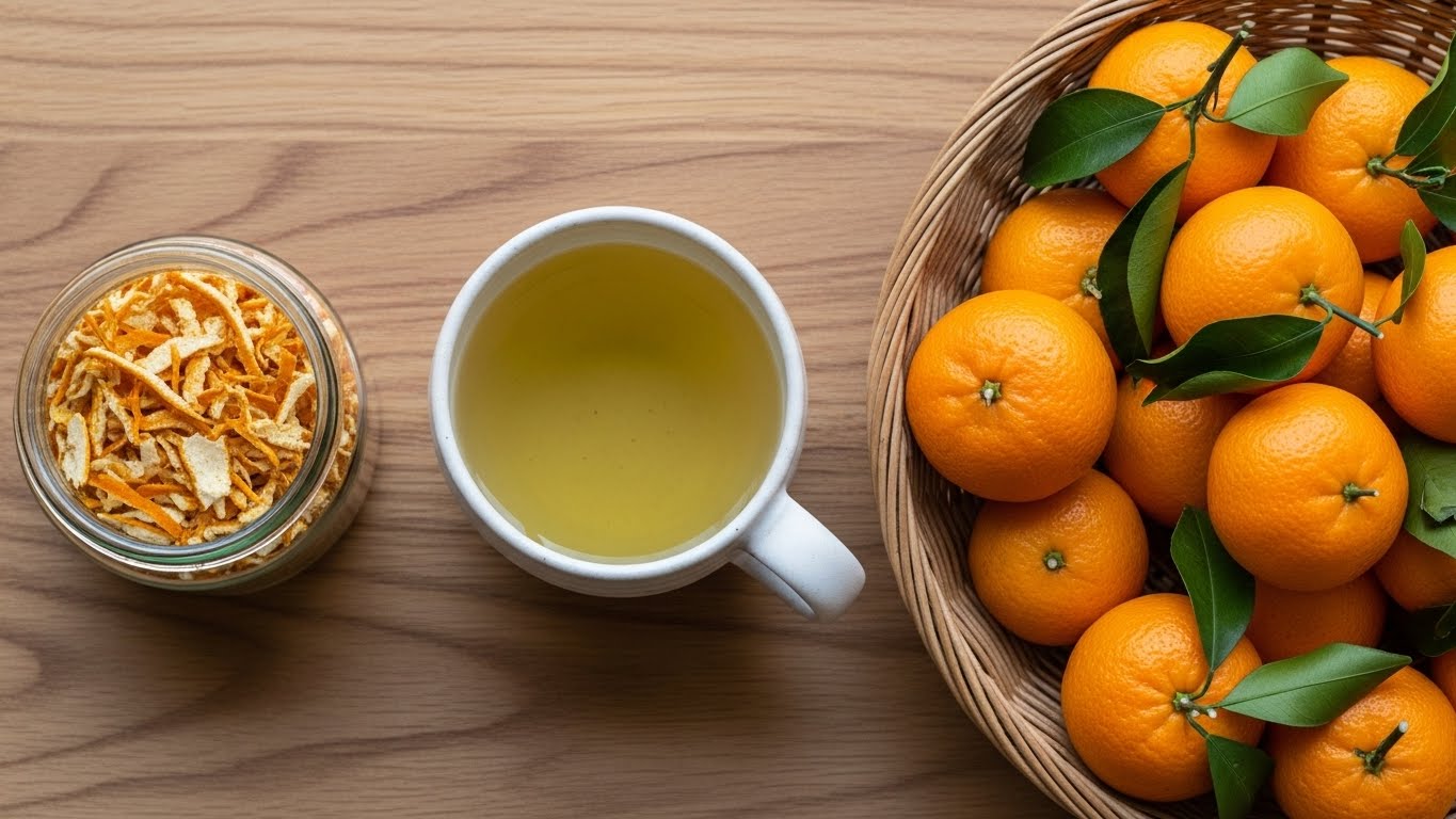 귤피차효능레시피