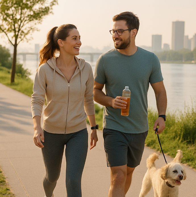 daily walk routine lifestyle