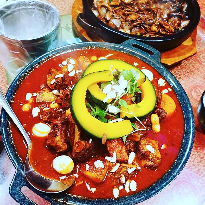 생방송오늘저녁 돌짜장 복권 로또 1등 당첨 황금손 주인장의 뜨거운 돌짬뽕 매운 갈비찜 부산 맛집 추천