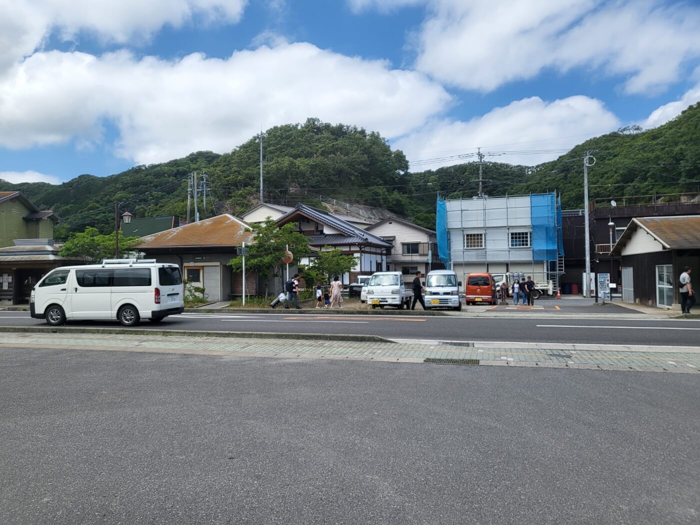 대마도 히타카츠항 주변