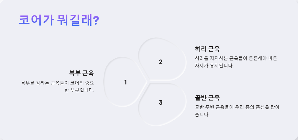 코어 강화 운동 루틴, 허리 건강을 지키는 방법