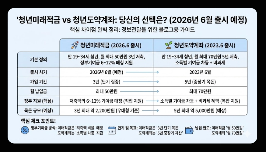 청년미래적금(청년도약계좌, 우대형 조건, 은행별 금리)(+ 최대 금리)