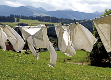 의외로 잘못 알고 있는 세탁 상식 &ndash; 흰 옷 변색 방지, 세탁물 건조 시간 단축법